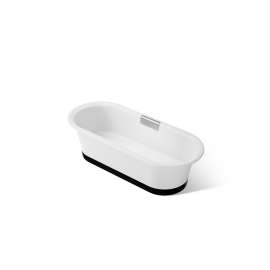 70-7/8" x 30-3/8" freestanding bath with base