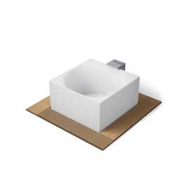 72" x 72" freestanding bath