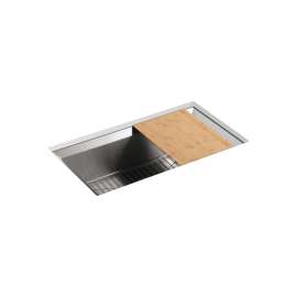 33" undermount single-bowl kitchen sink