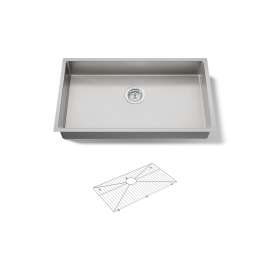 32" undermount single-bowl kitchen sink