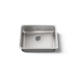 23" undermount single-bowl kitchen sink