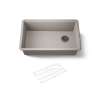 29-1/2" undermount single-bowl kitchen sink
