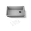 29-1/2" undermount single-bowl kitchen sink
