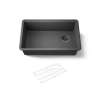 29-1/2" undermount single-bowl kitchen sink