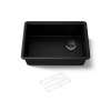 26-1/2" undermount single-bowl kitchen sink