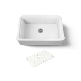 35-1/2" undermount single-bowl farmhouse kitchen sink