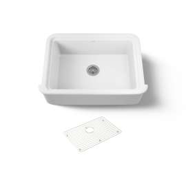 32-1/2" undermount single-bowl farmhouse kitchen sink
