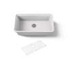 33" undermount single-bowl kitchen sink