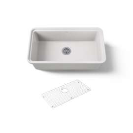 33" undermount single-bowl kitchen sink