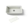 33" undermount single-bowl kitchen sink