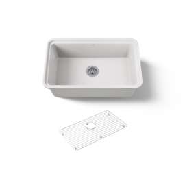 30" undermount single-bowl kitchen sink