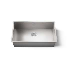 32" undermount single-bowl large kitchen sink