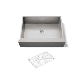 29-1/2" undermount single-bowl farmhouse kitchen sink