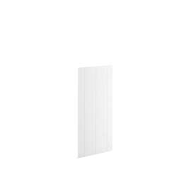 72" x 42" left bath/shower end wall with vertical block design
