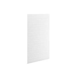 96" x 66" shower back wall with linear design