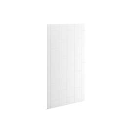 96" x 66" shower back wall with vertical block design