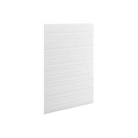 96" x 72" shower back wall with linear design