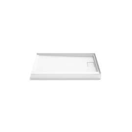 48" x 36" corner shower base, right drain