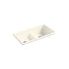 Smart Divide(R) 33" top-/undermount double-bowl kitchen sink