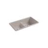 Smart Divide(R) 33" top-/undermount double-bowl kitchen sink