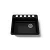 25" undermount single-bowl kitchen sink