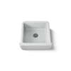 23-1/2" undermount single-bowl farmhouse kitchen sink