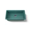 33" top-/undermount single-bowl kitchen sink