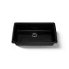33" top-/undermount single-bowl kitchen sink