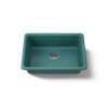27" top-/undermount single-bowl kitchen sink