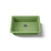 27" top-/undermount single-bowl kitchen sink