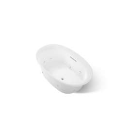 60" x 36" drop-in heated whirlpool bath