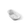 65-1/2" x 35-3/4" drop-in bath with Bask(R) heated surface