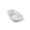 71-1/2" x 41-1/2" drop-in bath with Bask(R) heated surface