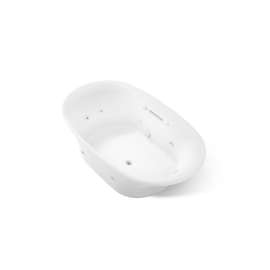 71-1/2" x 41-1/2" drop-in Heated BubbleMassage(TM) air bath with whirlpool