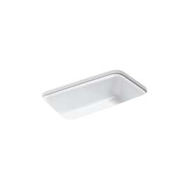 31" undermount single-bowl kitchen sink