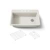 33" top-mount single-bowl kitchen sink