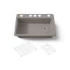 33" undermount single-bowl kitchen sink