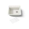 25" top-mount single-bowl kitchen sink