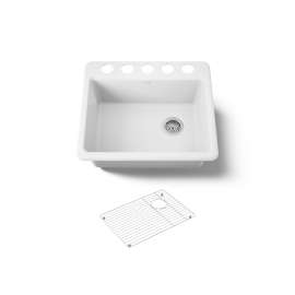 25" undermount single-bowl kitchen sink