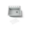 25" undermount single-bowl kitchen sink
