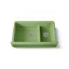 Smart Divide(R) 35-1/2" undermount double-bowl farmhouse kitchen sink with short apron