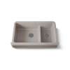 Smart Divide(R) 35-1/2" undermount double-bowl farmhouse kitchen sink with short apron