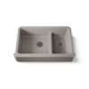 Smart Divide(R) 35-3/4" undermount double-bowl farmhouse kitchen sink