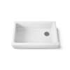 35-1/2" undermount single-bowl farmhouse kitchen sink