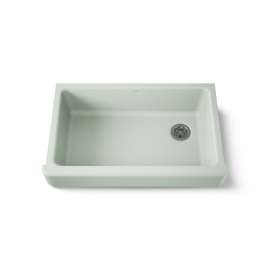 35-1/2" undermount single-bowl farmhouse kitchen sink