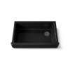 35-1/2" undermount single-bowl farmhouse kitchen sink