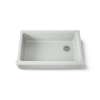 35-1/2" undermount single-bowl farmhouse kitchen sink