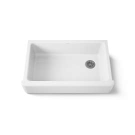 35-3/4" undermount single-bowl farmhouse kitchen sink