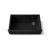 35-3/4" undermount single-bowl farmhouse kitchen sink