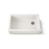 35-3/4" undermount single-bowl farmhouse kitchen sink